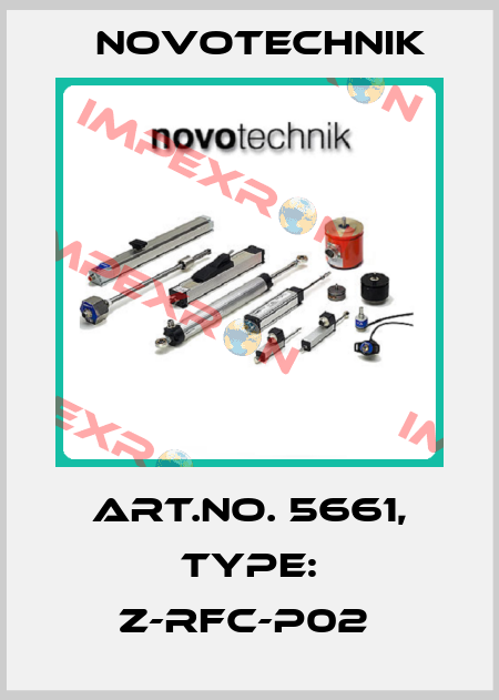 Art.No. 5661, Type: Z-RFC-P02  Novotechnik