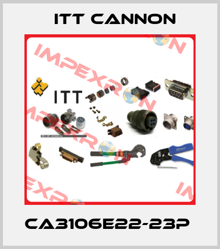 CA3106E22-23p  Itt Cannon