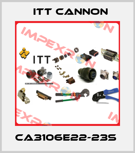 CA3106E22-23s  Itt Cannon