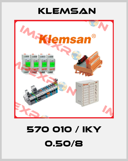570 010 / IKY 0.50/8 Klemsan