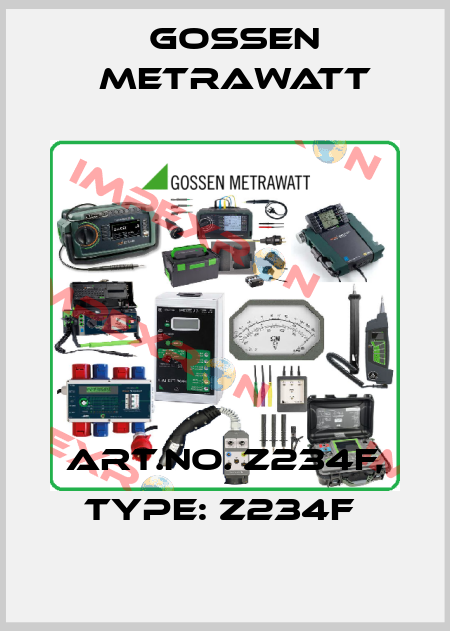 Art.No. Z234F, Type: Z234F  Gossen Metrawatt