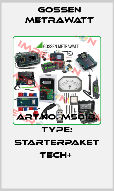Art.No. M501B, Type: Starterpaket TECH+  Gossen Metrawatt