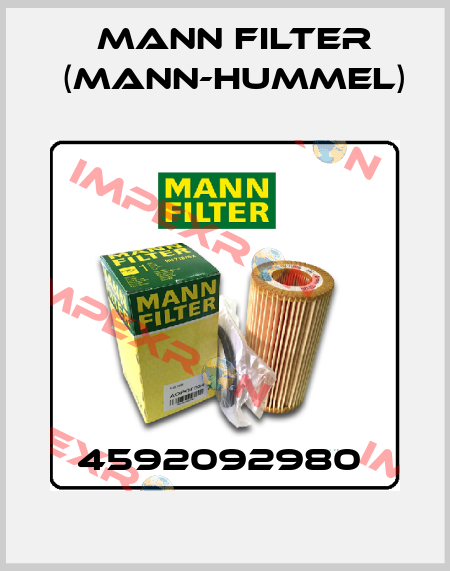 4592092980  Mann Filter (Mann-Hummel)