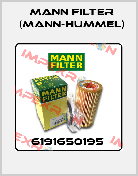 6191650195  Mann Filter (Mann-Hummel)