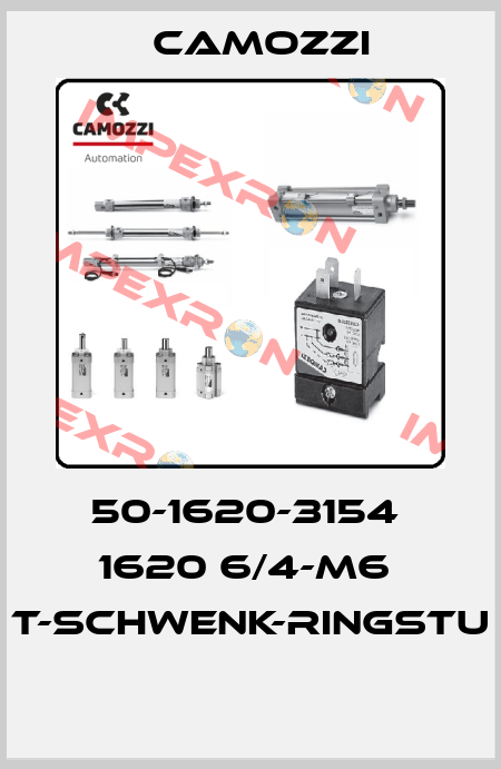 50-1620-3154  1620 6/4-M6  T-SCHWENK-RINGSTU  Camozzi