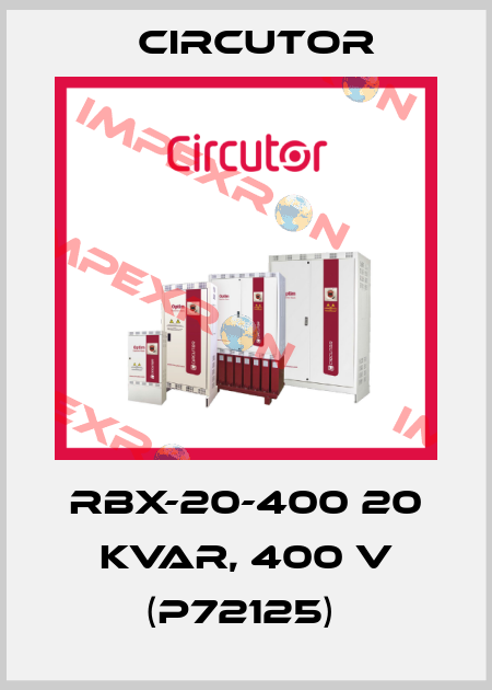 RBX-20-400 20 kvar, 400 V (P72125)  Circutor