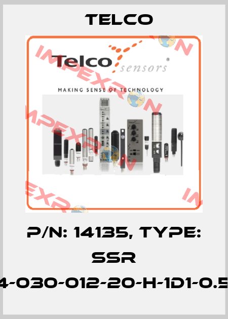 p/n: 14135, Type: SSR 01-4-030-012-20-H-1D1-0.5-J8 Telco
