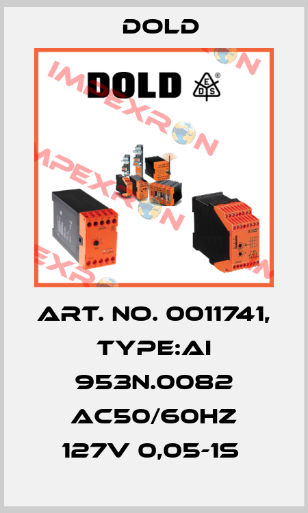 Art. No. 0011741, Type:AI 953N.0082 AC50/60HZ 127V 0,05-1S  Dold