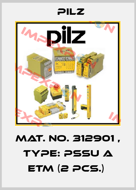 Mat. No. 312901 , Type: PSSu A ETM (2 pcs.)  Pilz