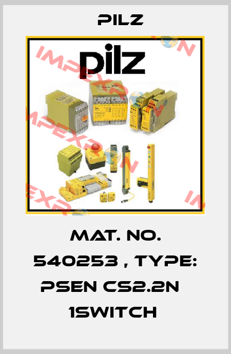 Mat. No. 540253 , Type: PSEN cs2.2n   1switch  Pilz