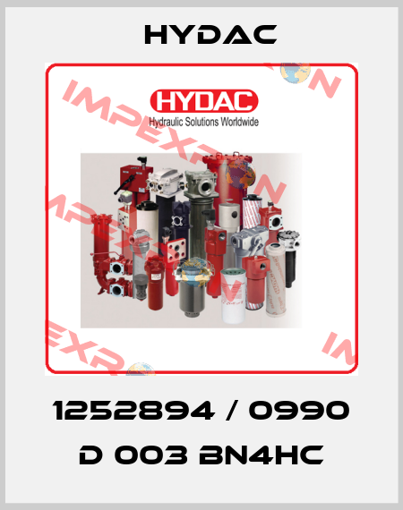 1252894 / 0990 D 003 BN4HC Hydac