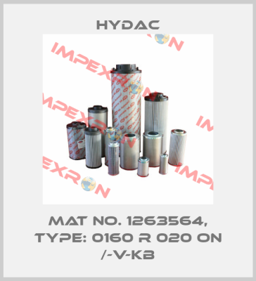 Mat No. 1263564, Type: 0160 R 020 ON /-V-KB Hydac