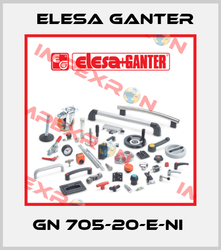 GN 705-20-E-NI  Elesa Ganter