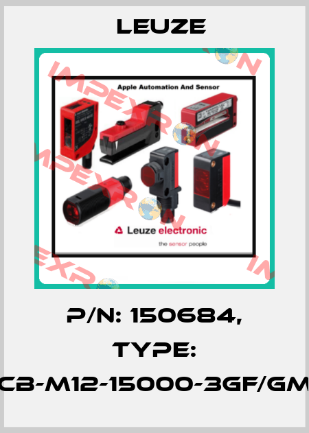 p/n: 150684, Type: CB-M12-15000-3GF/GM Leuze