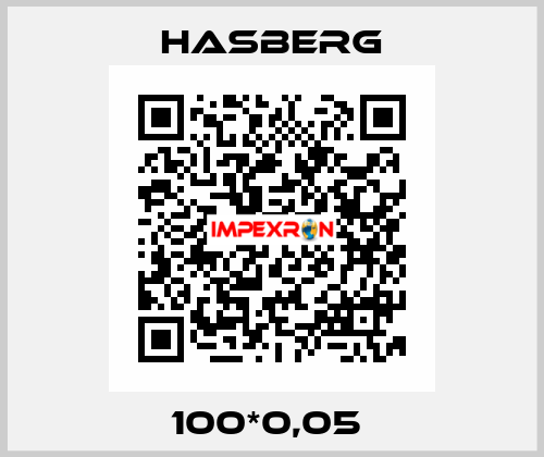100*0,05  Hasberg
