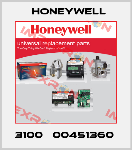 3100   00451360  Honeywell