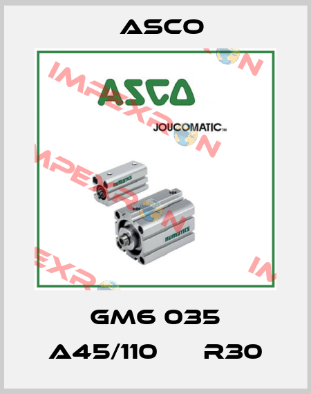 GM6 035 A45/110      R30 Asco