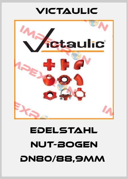 Edelstahl Nut-Bogen DN80/88,9mm  Victaulic