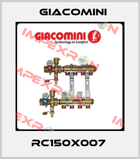 RC150X007  Giacomini