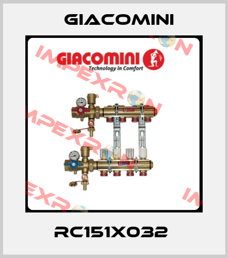 RC151X032  Giacomini