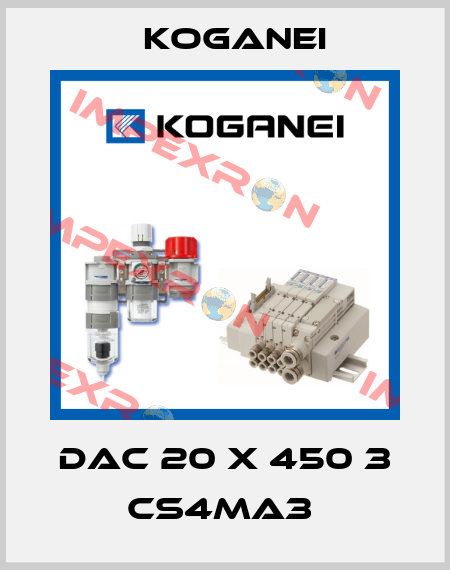 DAC 20 X 450 3 CS4MA3  Koganei