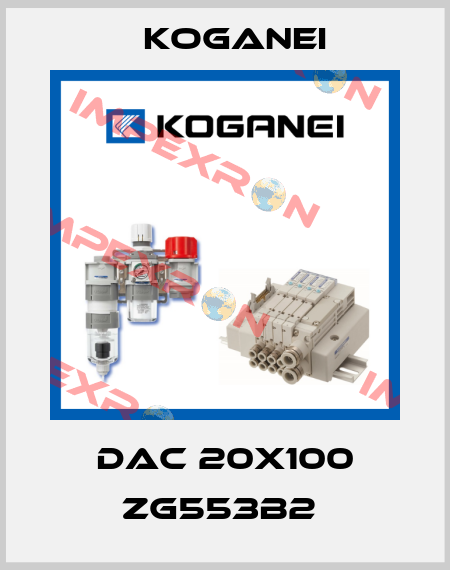 DAC 20X100 ZG553B2  Koganei