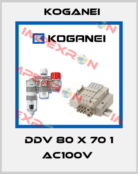 DDV 80 X 70 1 AC100V  Koganei