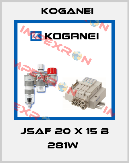 JSAF 20 X 15 B 281W  Koganei