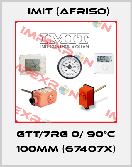 GTT/7RG 0/ 90°C 100mm (67407X) IMIT (Afriso)