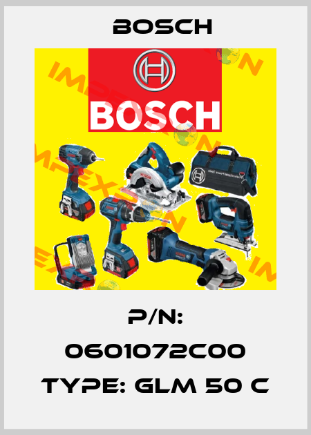 P/N: 0601072C00 Type: GLM 50 C Bosch