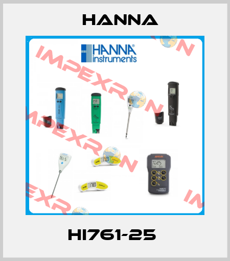 HI761-25  Hanna