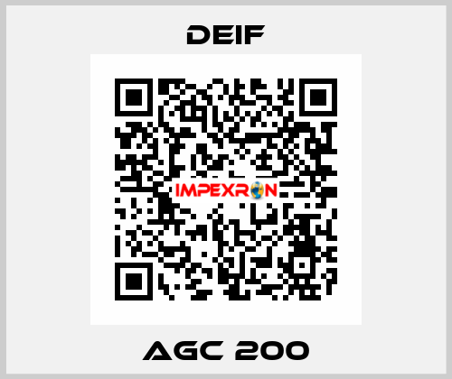 AGC 200 Deif