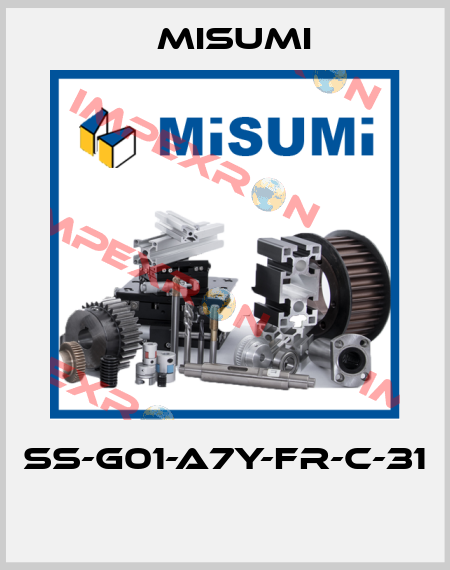 SS-G01-A7Y-FR-C-31  Misumi