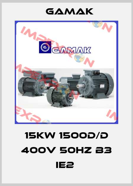 15KW 1500D/D 400V 50HZ B3 IE2  Gamak