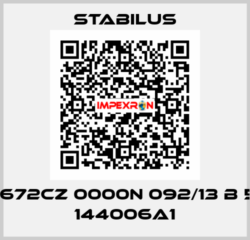 1672CZ 0000N 092/13 B 5 144006A1 Stabilus