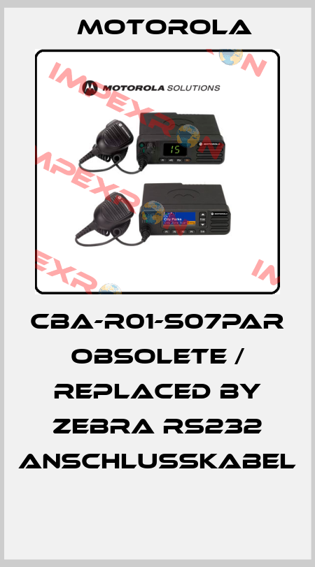 CBA-R01-S07PAR  obsolete / replaced by Zebra RS232 Anschlusskabel  Motorola