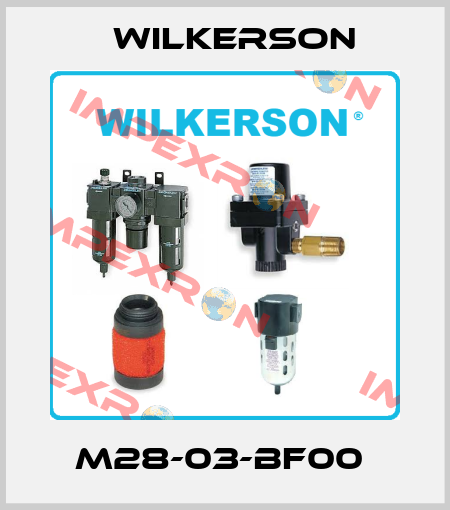 M28-03-BF00  Wilkerson