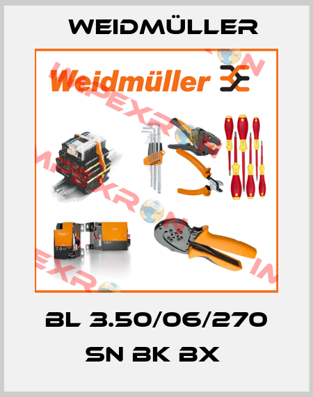 BL 3.50/06/270 SN BK BX  Weidmüller