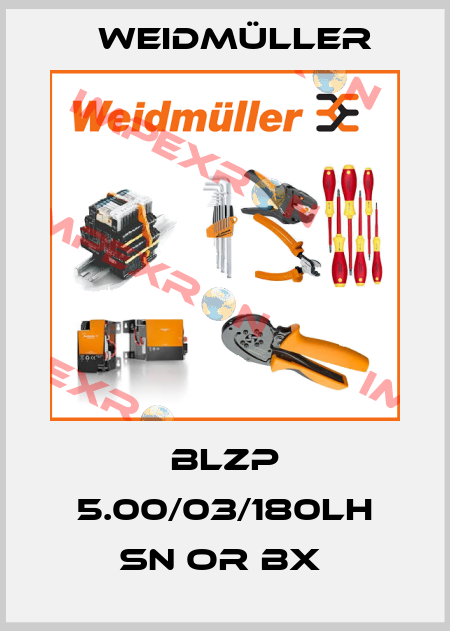 BLZP 5.00/03/180LH SN OR BX  Weidmüller