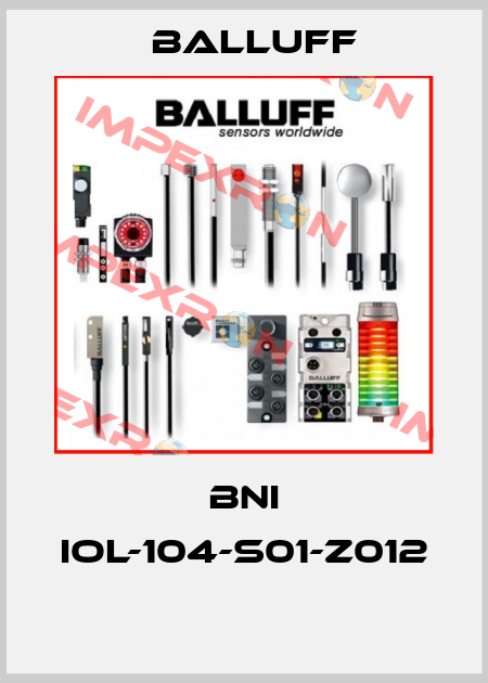 BNI IOL-104-S01-Z012  Balluff