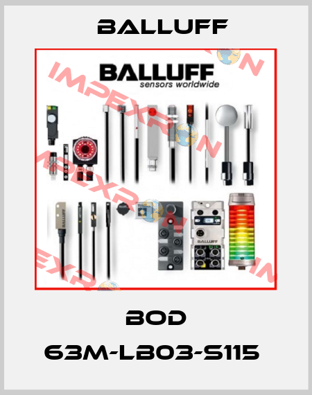 BOD 63M-LB03-S115  Balluff