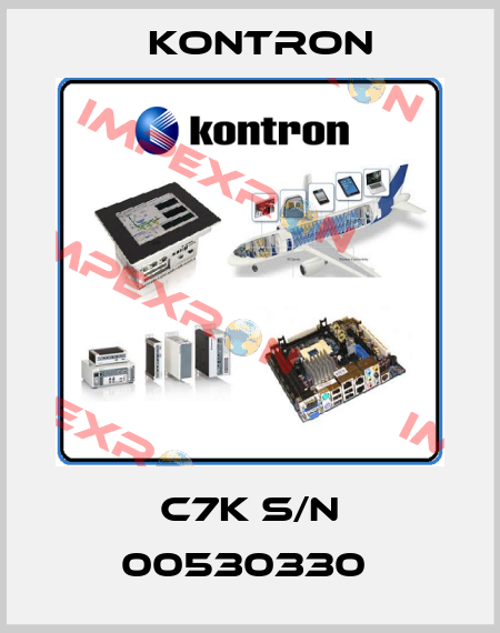 C7K S/N 00530330  Kontron