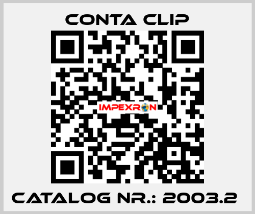 CATALOG NR.: 2003.2  Conta Clip