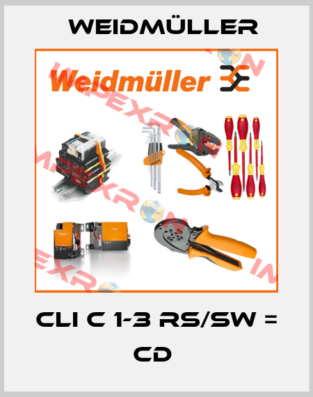 CLI C 1-3 RS/SW = CD  Weidmüller