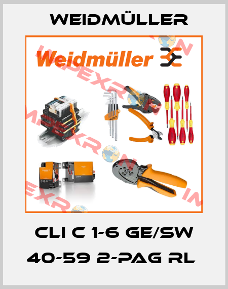 CLI C 1-6 GE/SW 40-59 2-PAG RL  Weidmüller