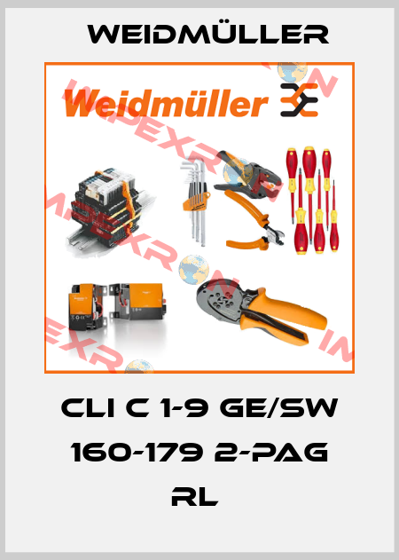 CLI C 1-9 GE/SW 160-179 2-PAG RL  Weidmüller