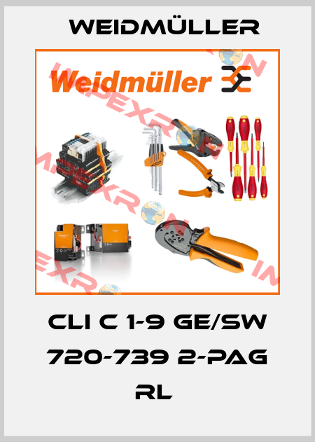 CLI C 1-9 GE/SW 720-739 2-PAG RL  Weidmüller