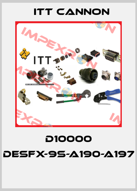 D10000 DESFX-9S-A190-A197  Itt Cannon