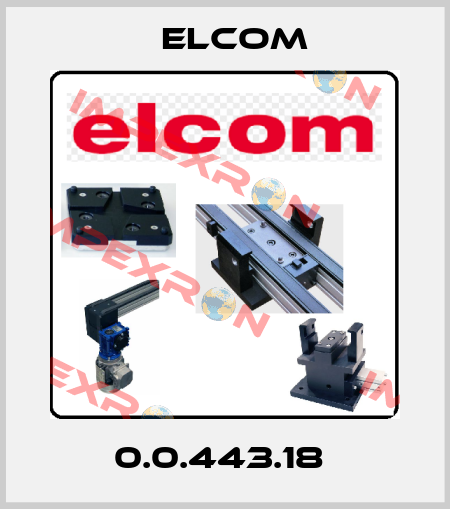 0.0.443.18  Elcom