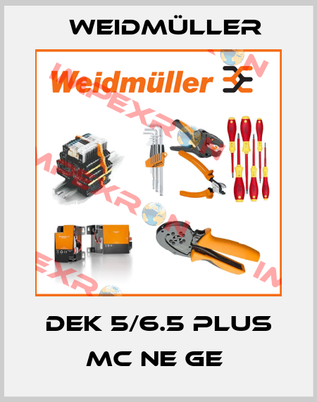 DEK 5/6.5 PLUS MC NE GE  Weidmüller